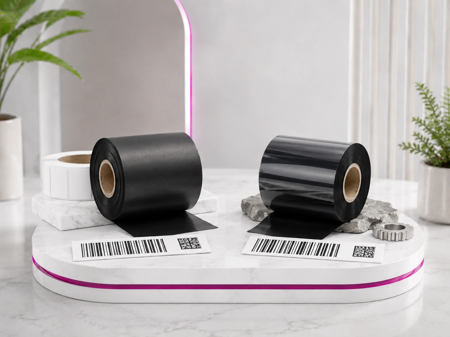 Wax Ribon ile Resin Ribon Arasındaki Farklar