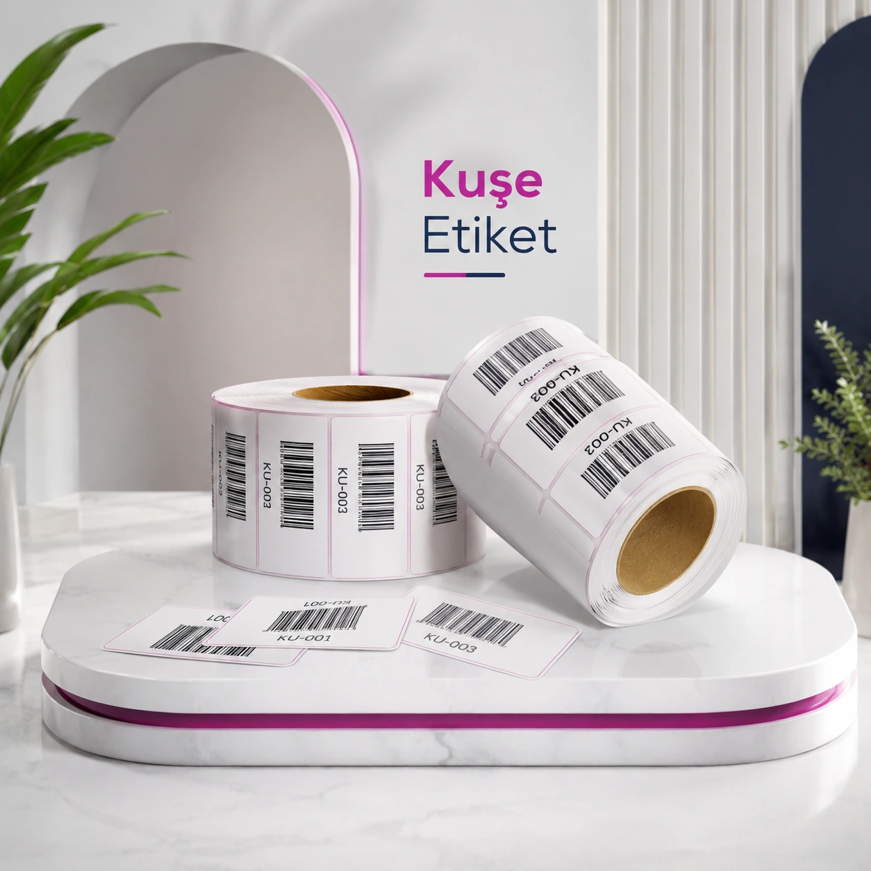 Kuşe Etiket
