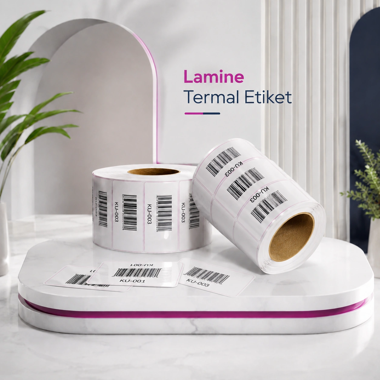 Lamine Termal Etiket