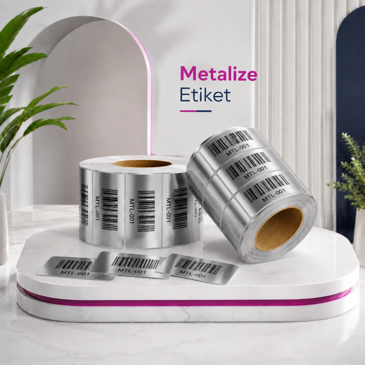 Metalize Etiket