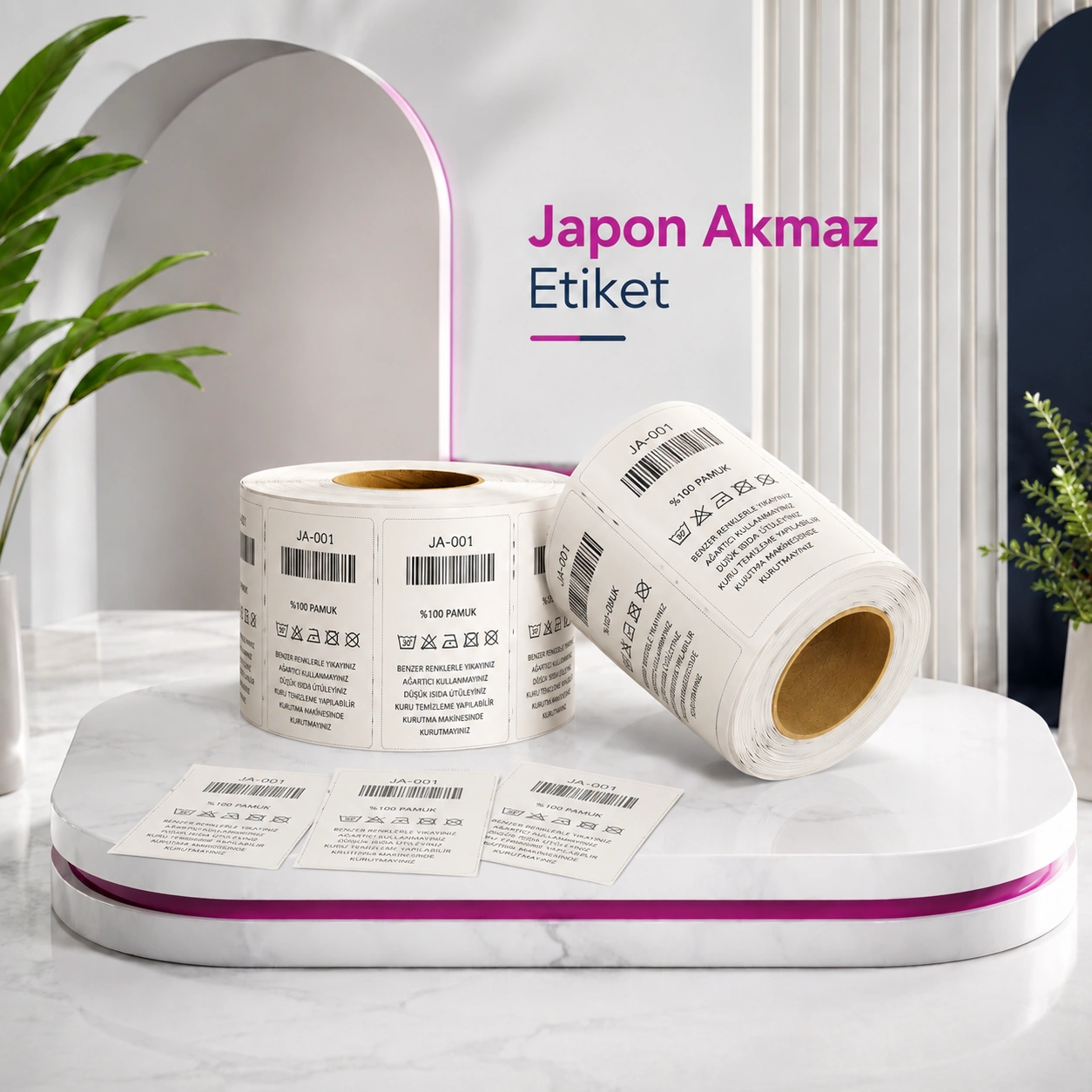 Japon Akmaz Etiket